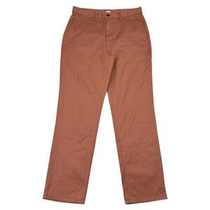 Katin Pants Mens Size 33 x 31 Burnt Orange Slim Leg Chino Huckberry Casual